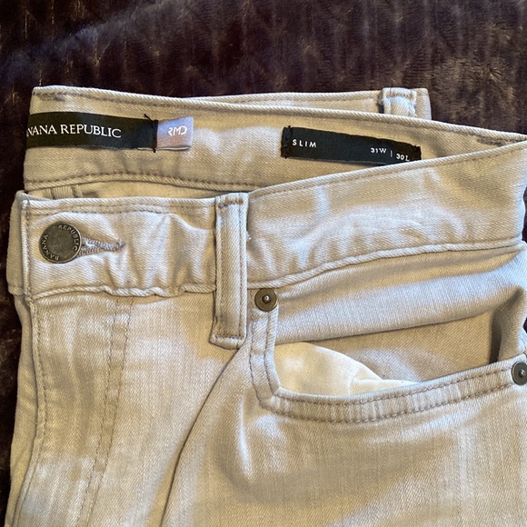 Banana Republic slim fit stretch jeans original price $120 No damage like new - Picture 3 of 5